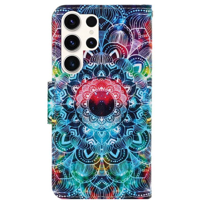 Pokrowce Samsung Galaxy S24 Ultra 5g Mandala Z Paskiem