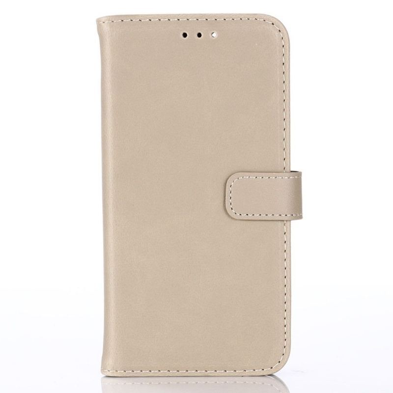 Case do iPhone 12 Pro Max Etui Folio Retro Skórzany Efekt