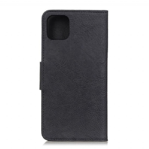 Etui do iPhone 12 Pro Max Anti-fall Célestin Faux Leather