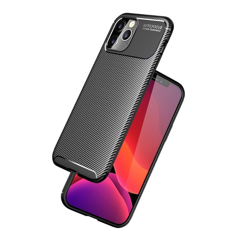 Etui do iPhone 12 Pro Max Efekt Włókna Węglowego