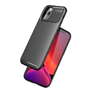 Etui do iPhone 12 Pro Max Efekt Włókna Węglowego