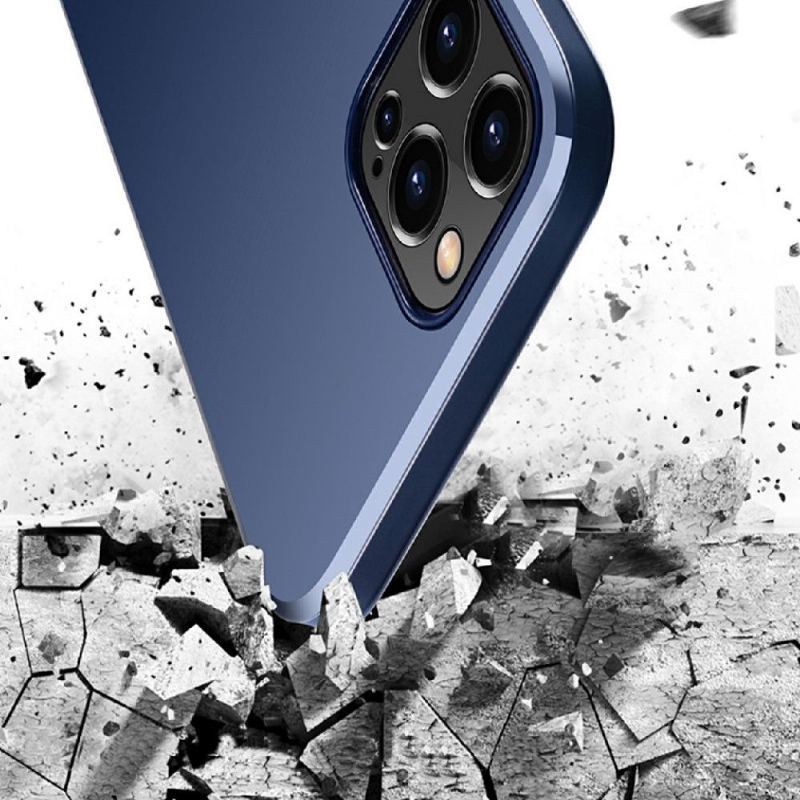 Etui do iPhone 12 Pro Max Magnetic Simplism - Granatowy