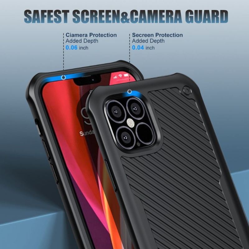 Etui do iPhone 12 Pro Max Sentinel - Etui + 2 Szkło Hartowane