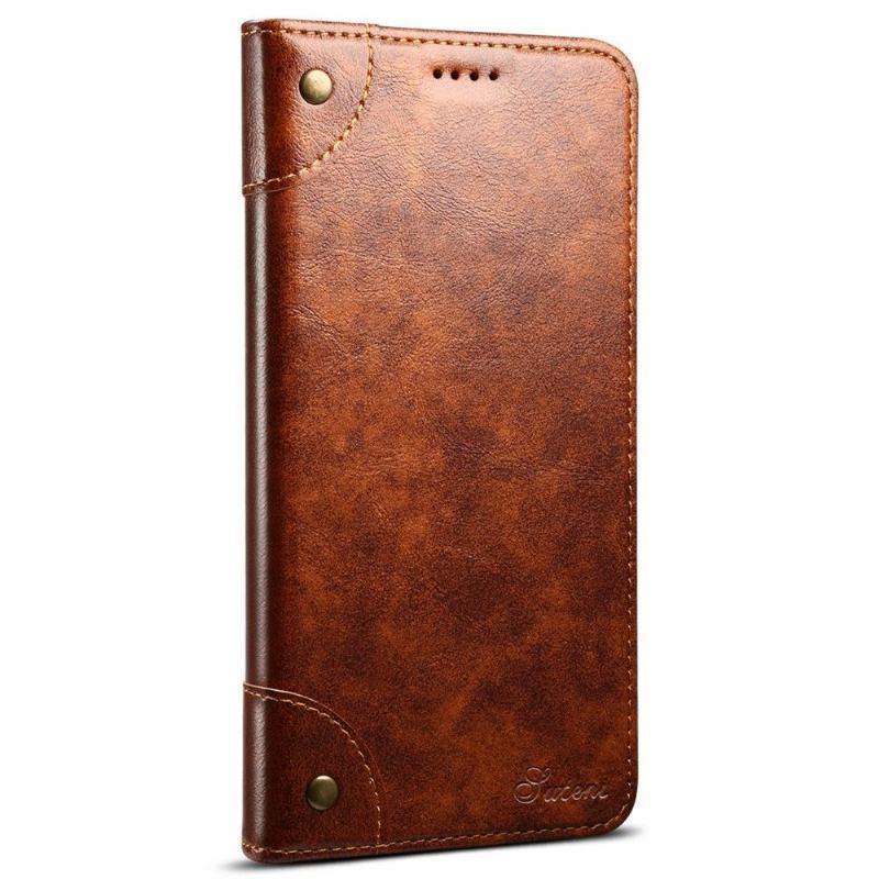 Etui Folio do iPhone 12 Pro Max Skórzany Futerał 055 Series Flip Faux Leather