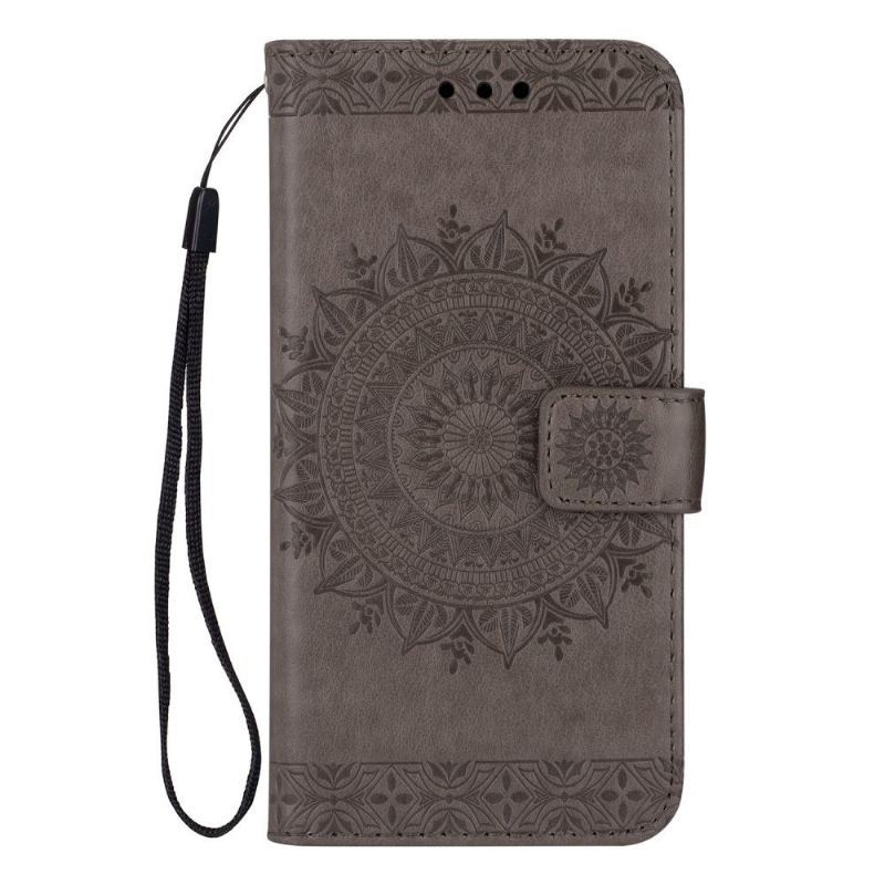 Etui Folio do iPhone 12 Pro Max z Łańcuch Mandala