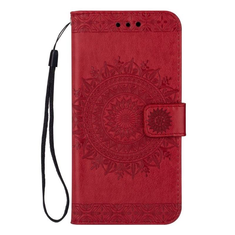 Etui Folio do iPhone 12 Pro Max z Łańcuch Mandala