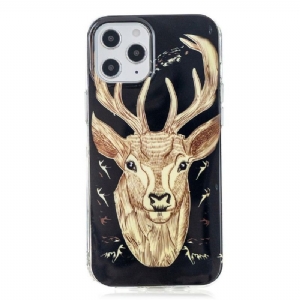 Futerały do iPhone 12 Pro Max Obrzeża Luminous Wapiti