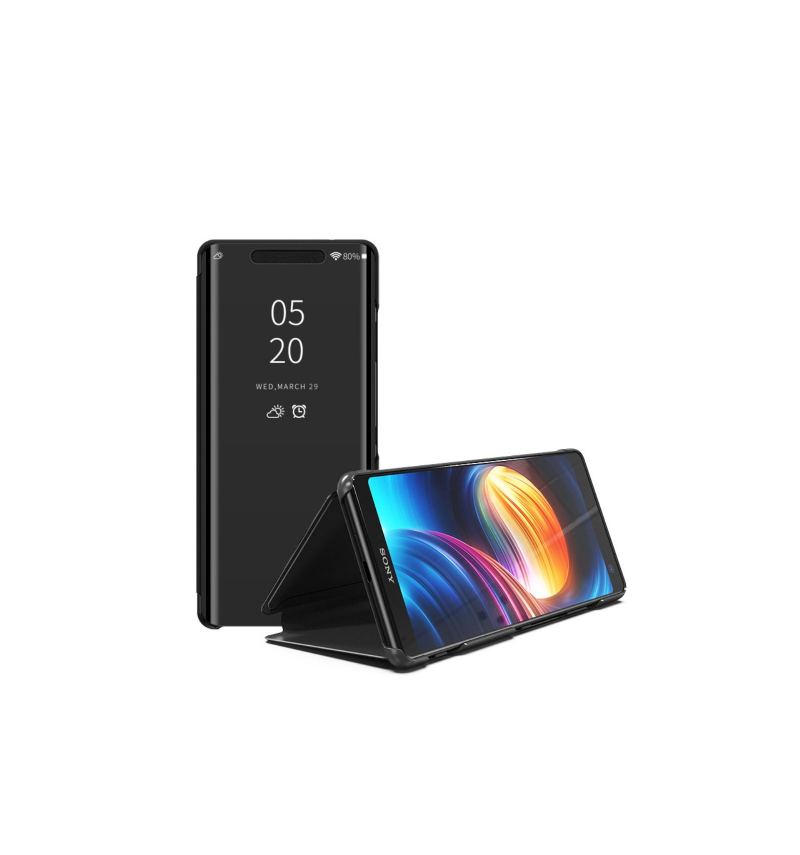 Etui Na Telefon do Sony Xperia XZ3 Etui Folio Efekt Lustra