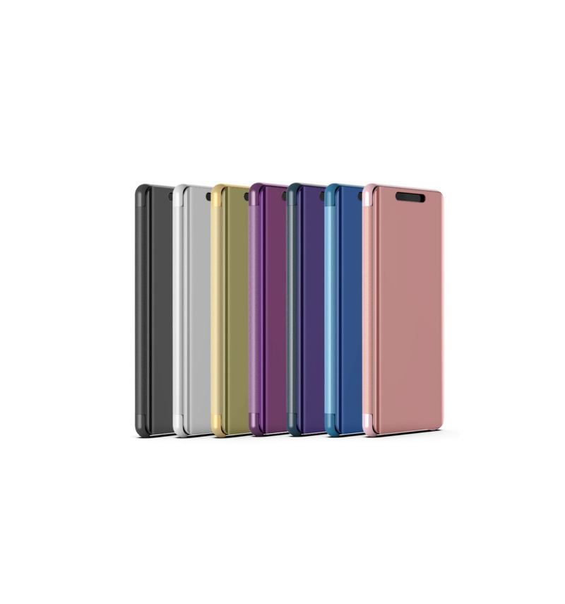 Etui Na Telefon do Sony Xperia XZ3 Etui Folio Efekt Lustra