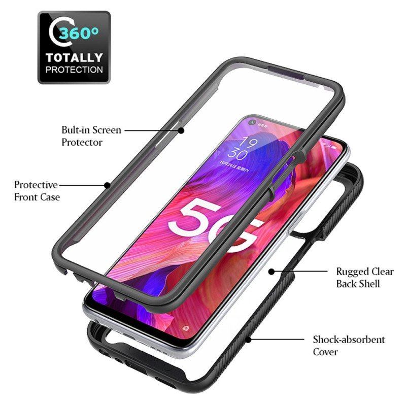 Etui do Oppo A54 5G / A74 5G Etui Ochronne I Ochraniacz Ekranu