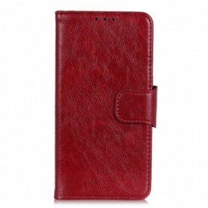 Etui Folio do Oppo A54 5G / A74 5G Dwoina Skóry Nappa