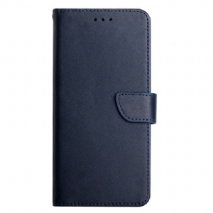 Etui Folio do Oppo A54 5G / A74 5G Prawdziwa Skóra Nappa