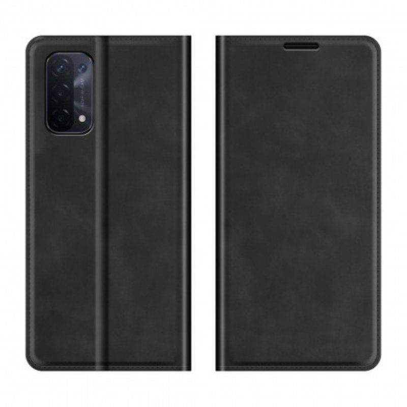 Etui Na Telefon do Oppo A54 5G / A74 5G Etui Folio Dotyk Skóry