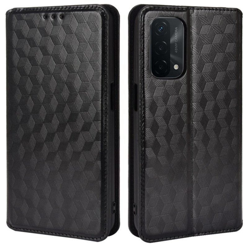 Etui Na Telefon do Oppo A54 5G / A74 5G Etui Folio Tekstura 3d