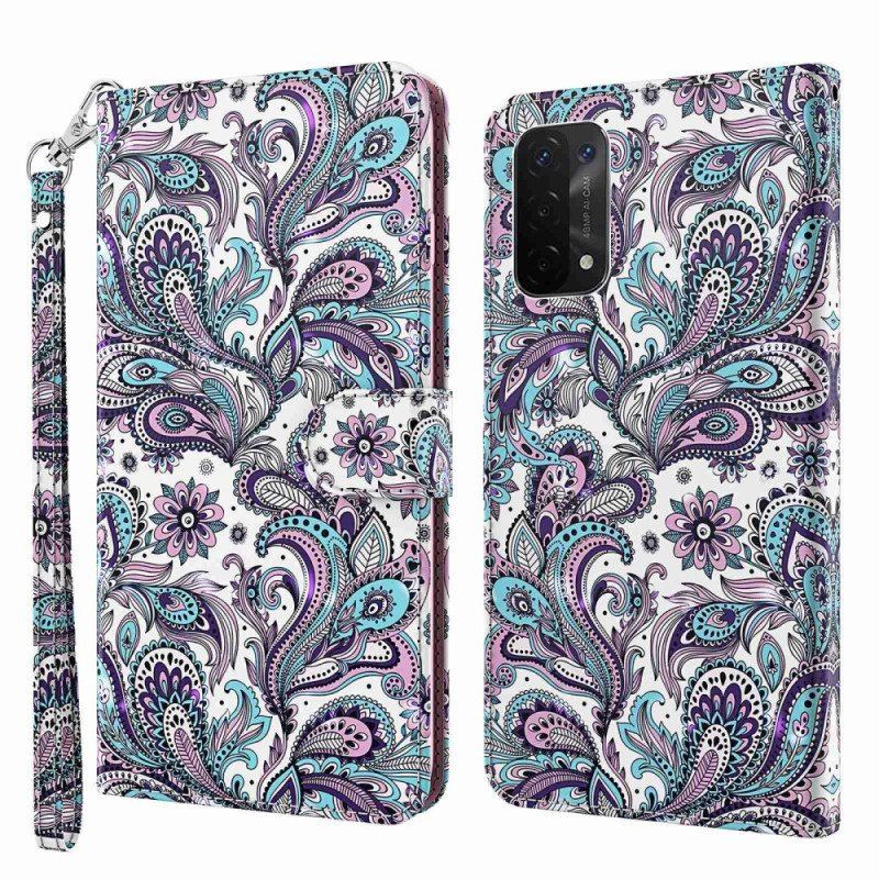 Obudowa Etui Na Telefon do Oppo A54 5G / A74 5G Paisley