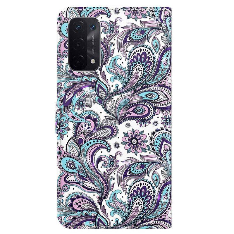 Obudowa Etui Na Telefon do Oppo A54 5G / A74 5G Paisley