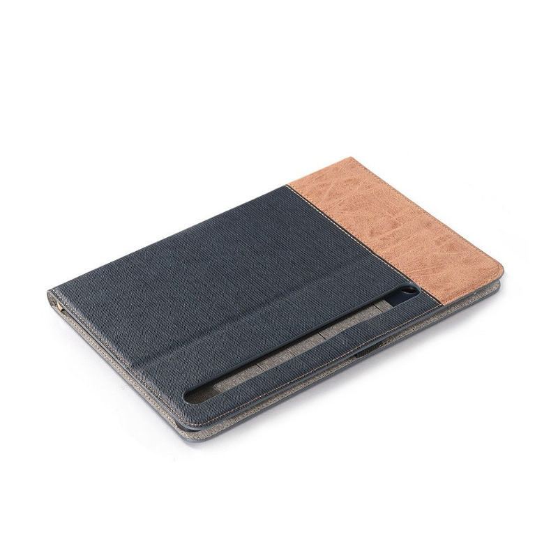 Etui Folio do Samsung Galaxy Tab S7+ Bicolor Sztuczna Skóra