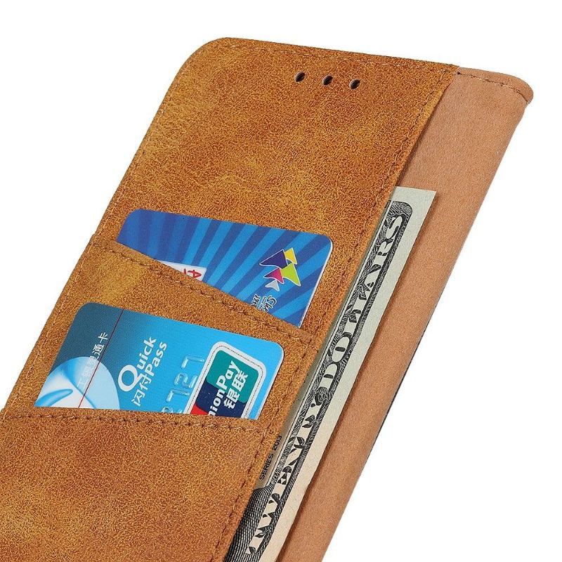 Etui do OnePlus Nord Anti-fall Edouard Faux Leather Vintage