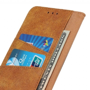 Etui do OnePlus Nord Anti-fall Edouard Faux Leather Vintage