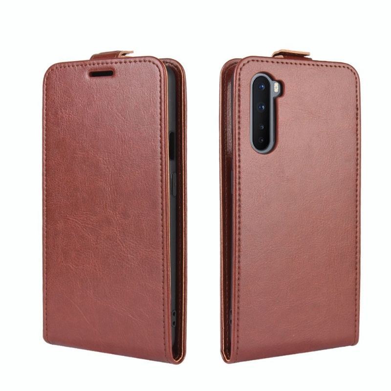 Etui do OnePlus Nord Anti-fall Etui Folio Ze Sztucznej Skóry W Pionie