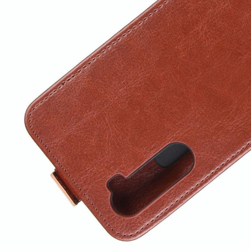 Etui do OnePlus Nord Anti-fall Etui Folio Ze Sztucznej Skóry W Pionie