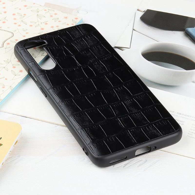 Etui do OnePlus Nord Classic Premium Skóra Z Efektem Krokodyla