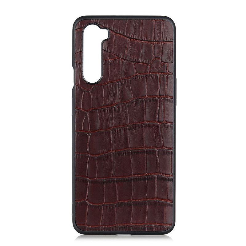 Etui do OnePlus Nord Classic Premium Skóra Z Efektem Krokodyla