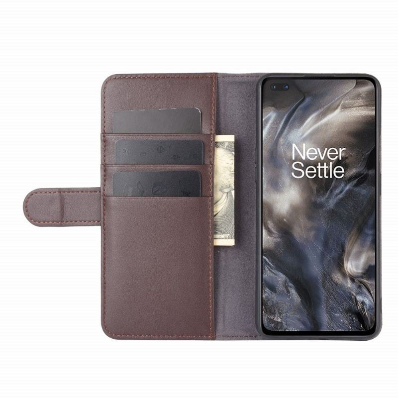 Etui Folio do OnePlus Nord Classic Premium Skóra