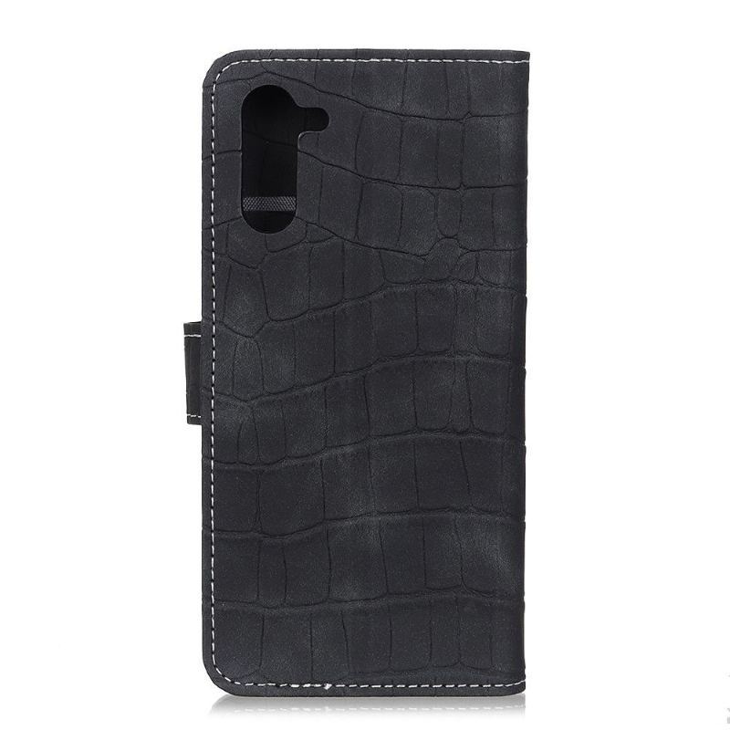 Etui Folio do OnePlus Nord Imitacja Skóry Krokodyla