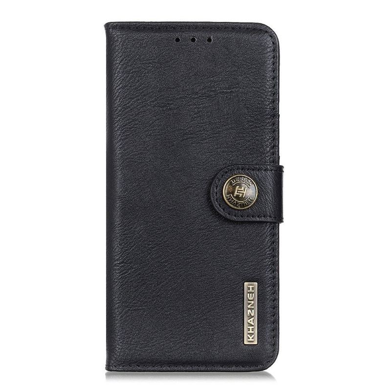 Etui Folio do OnePlus Nord Khazneh Etui Na Karty Z Efektem Skóry