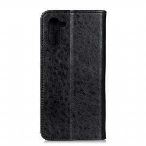 Etui Na Telefon do OnePlus Nord Biznes Etui Folio Simone Etui Na Karty Z Efektem Skóry W Wieku