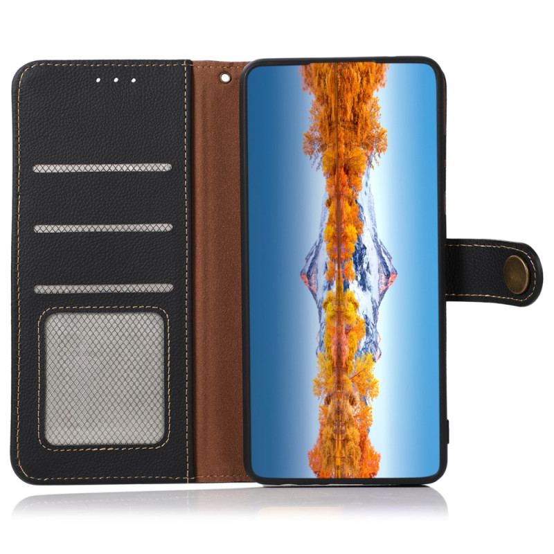 Etui Folio Samsung Galaxy S24 Plus 5g Klasyczny Khazneh Etui Ochronne