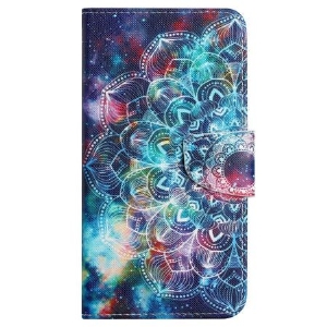 Etui Folio Samsung Galaxy S24 Plus 5g Kolorowa Mandala Z Paskiem Etui Ochronne