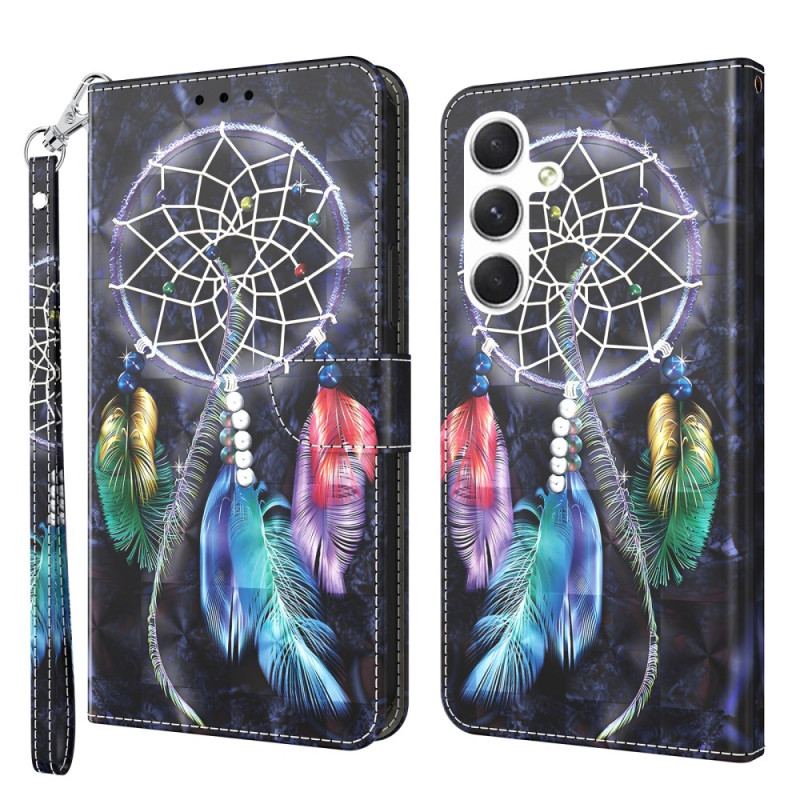 Etui Folio Samsung Galaxy S24 Plus 5g Łapacz Snów Z Paskiem