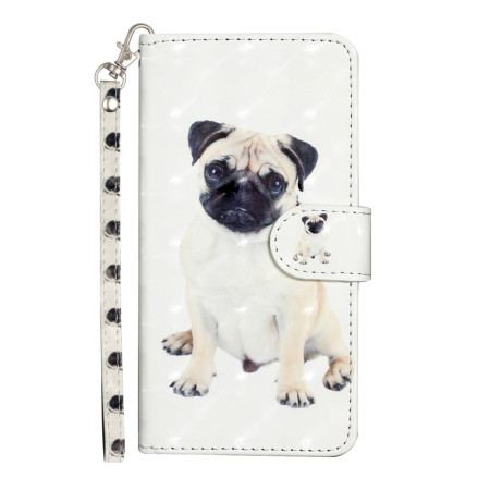 Etui Folio Samsung Galaxy S24 Plus 5g Psy Na Smyczy Etui Ochronne