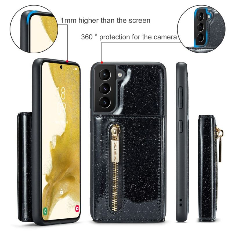 Etui Samsung Galaxy S24 Plus 5g Błyszczący Odpinany Portfel Dg.ming