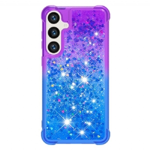 Etui Samsung Galaxy S24 Plus 5g Płynny Brokat Etui Ochronne