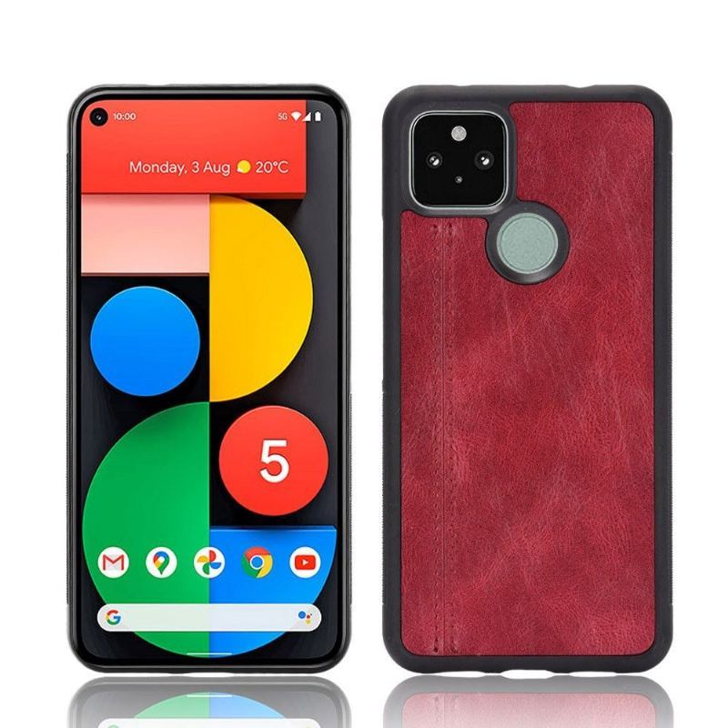 Etui do Google Pixel 4a 5G Anti-fall Efekt Skóry