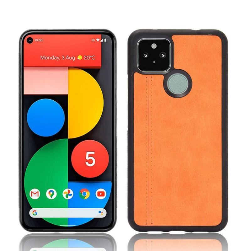 Etui do Google Pixel 4a 5G Anti-fall Efekt Skóry