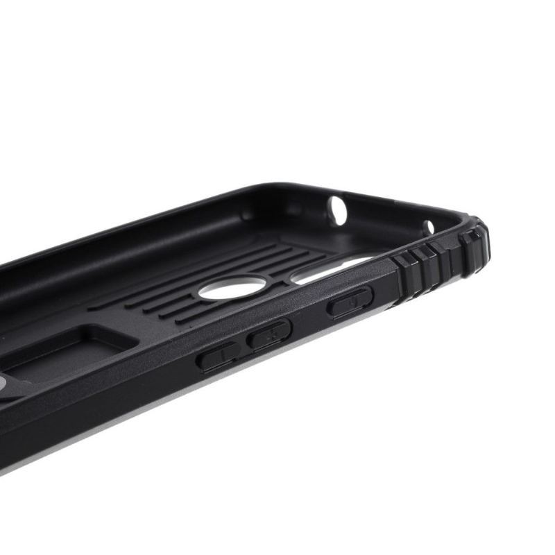 Etui do Google Pixel 4a 5G Carbon Look Z Pierścieniem Podtrzymującym