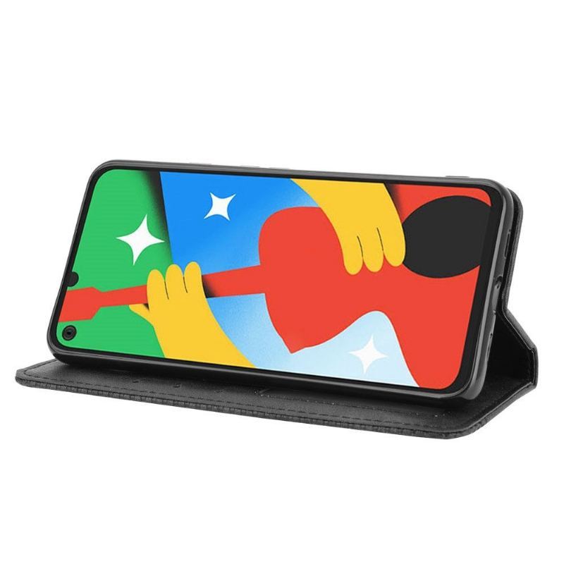 Etui do Google Pixel 4a 5G Classic Cirénius Style Skóra