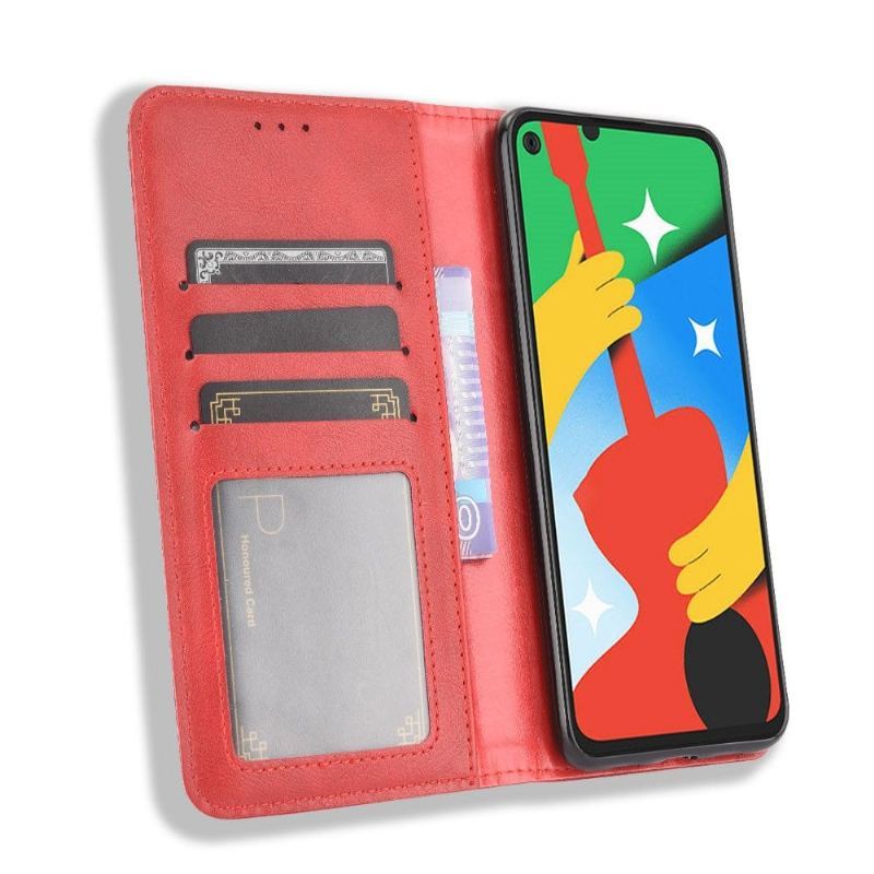 Etui do Google Pixel 4a 5G Classic Cirénius Style Skóra