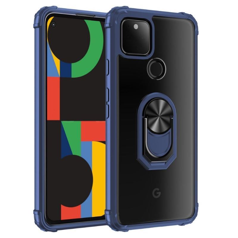 Etui do Google Pixel 4a 5G Classic Etui Ochronne Odporny Na Wstrząsy Z Pierścieniem