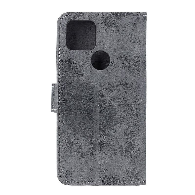 Skórzany Futerał do Google Pixel 4a 5G Anti-fall Cyrius Faux Leather Vintage