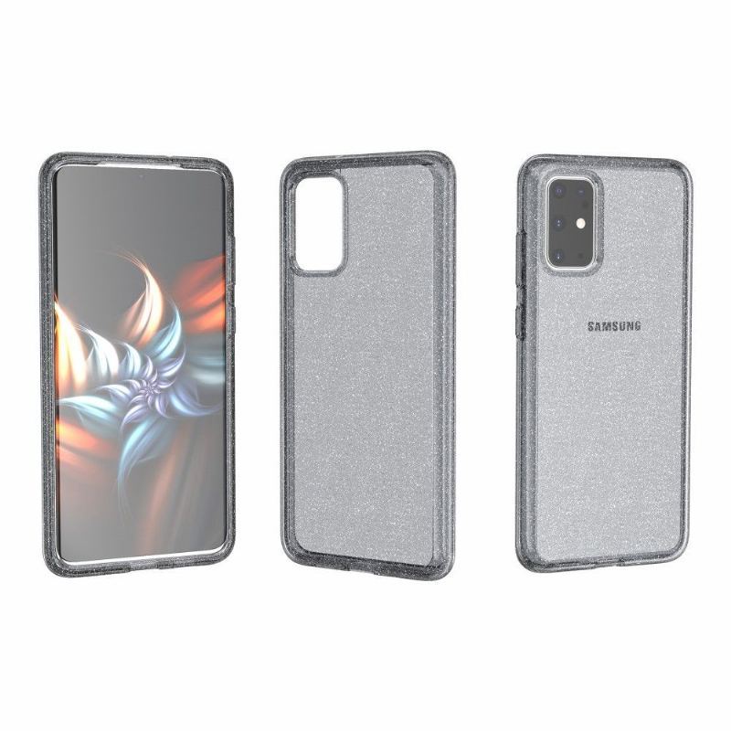 Etui do Samsung Galaxy S20 Biznes Brokat Glamour