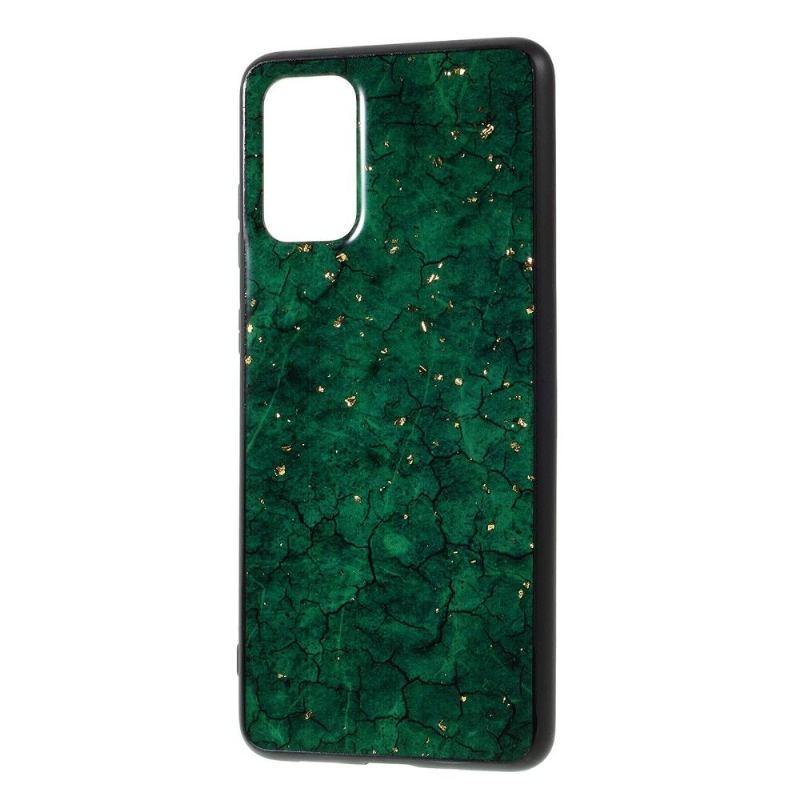 Etui do Samsung Galaxy S20 Glam Złota Powłoka Liści