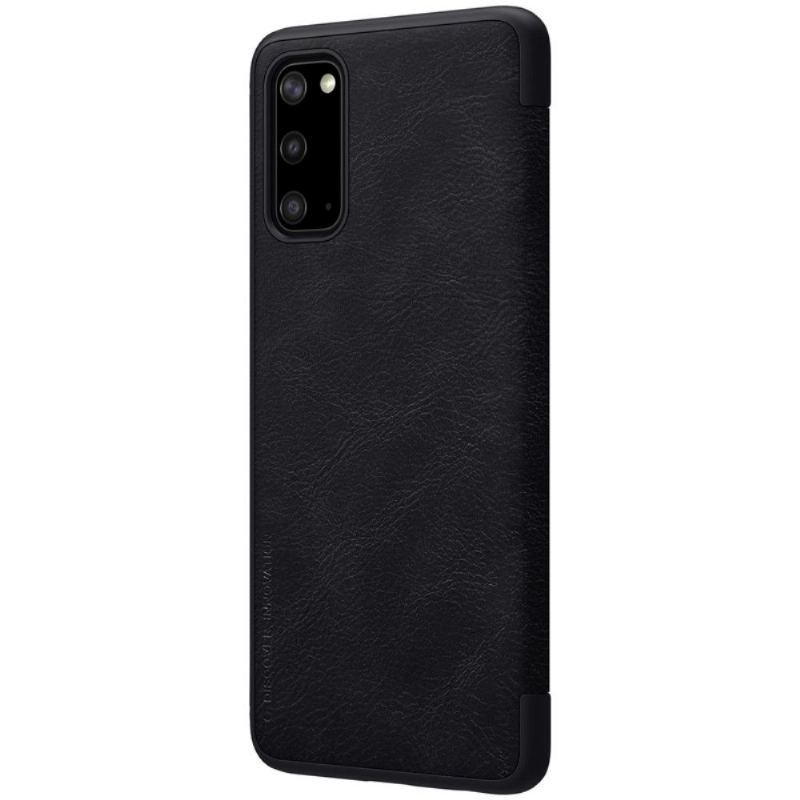 Etui Folio do Samsung Galaxy S20 Nillkin Seria Qin Ze Sztucznej Skóry