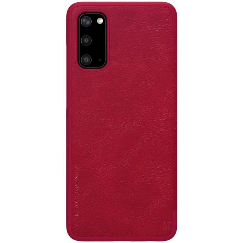 Etui Folio do Samsung Galaxy S20 Nillkin Seria Qin Ze Sztucznej Skóry