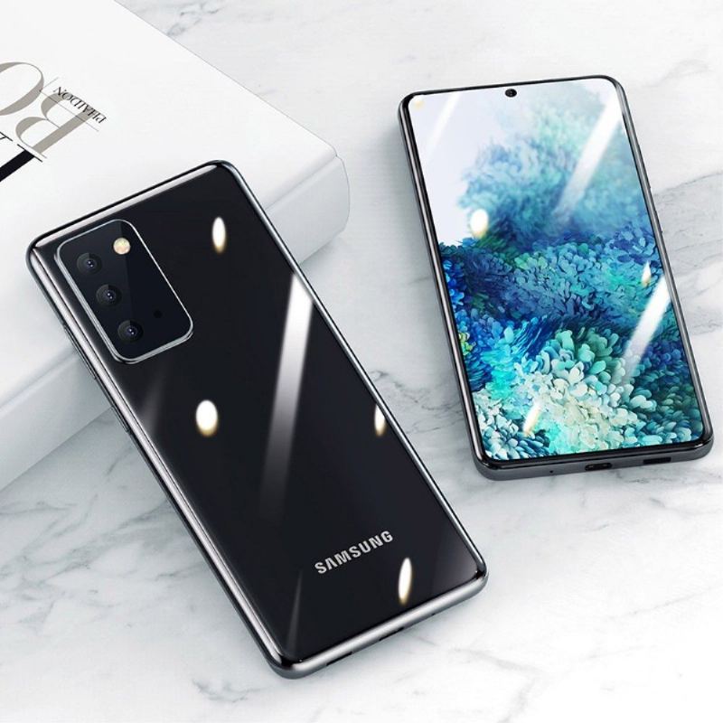 Futerały do Samsung Galaxy S20 Przezroczysta Seria Prosta