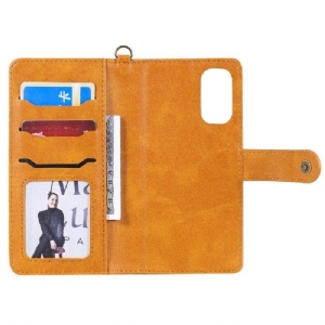 Futerały Etui Folio do Samsung Galaxy S20 2w1 Ze Sztucznej Skóry W Stylu Retro